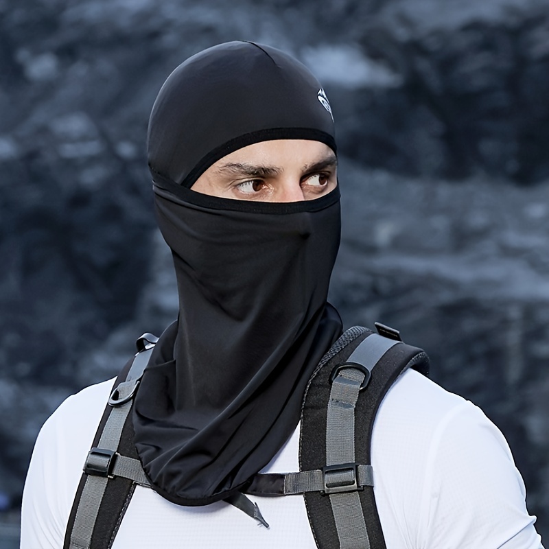 Balaclava Face Mask Uomo Donna Sciarpa Sci In Seta Ghiaccio - Temu Italy