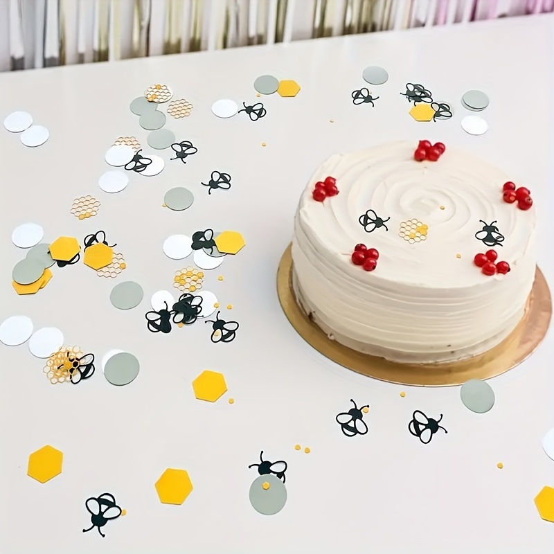 80 Pièces Confettis D'abeille Sourcils À Cinq Couleurs En Or - Temu France