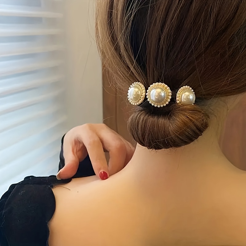Pearl Hair Accessories - Temu
