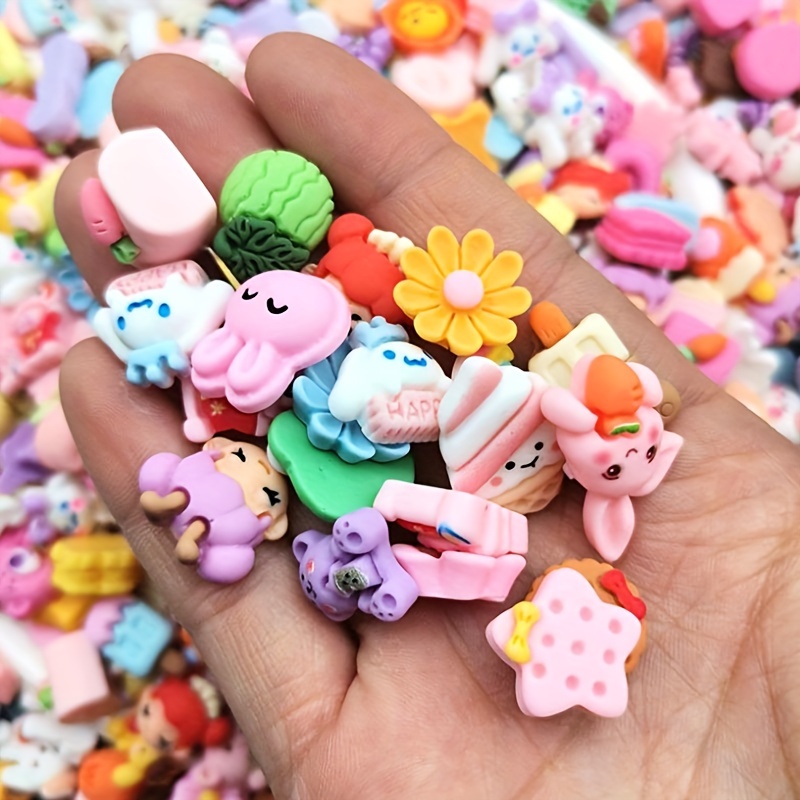 Resin Charms for Jewelry Making Flatback DIY Making Mix 25 pcs