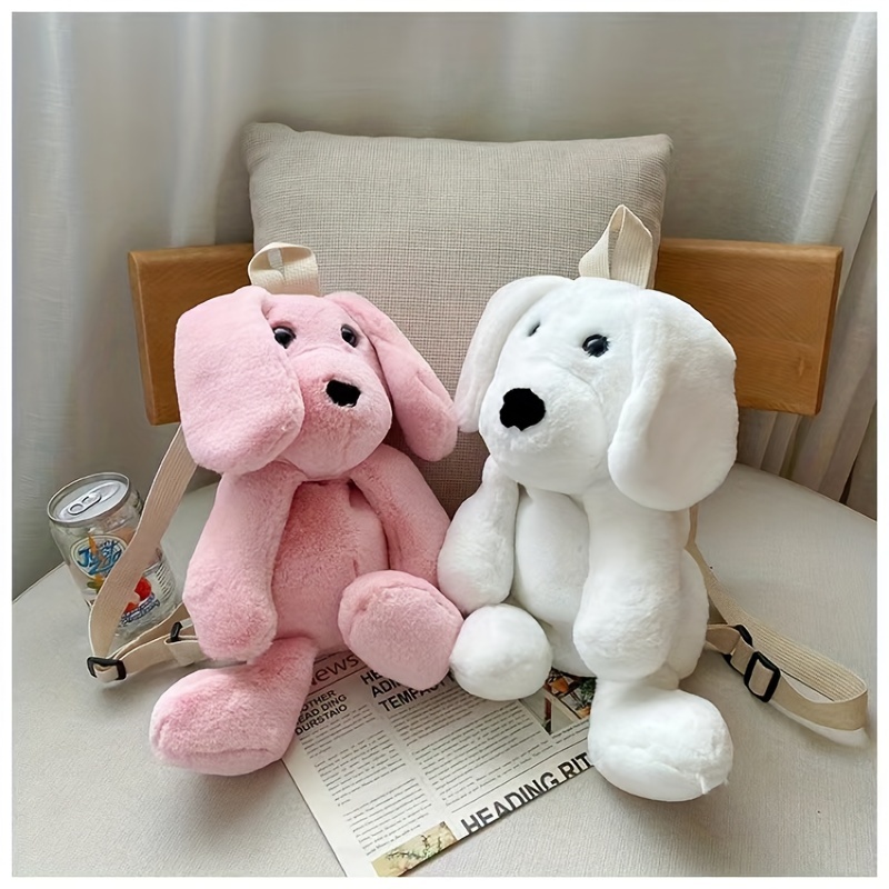 Cartoon Dog Plush Backpack for Kids