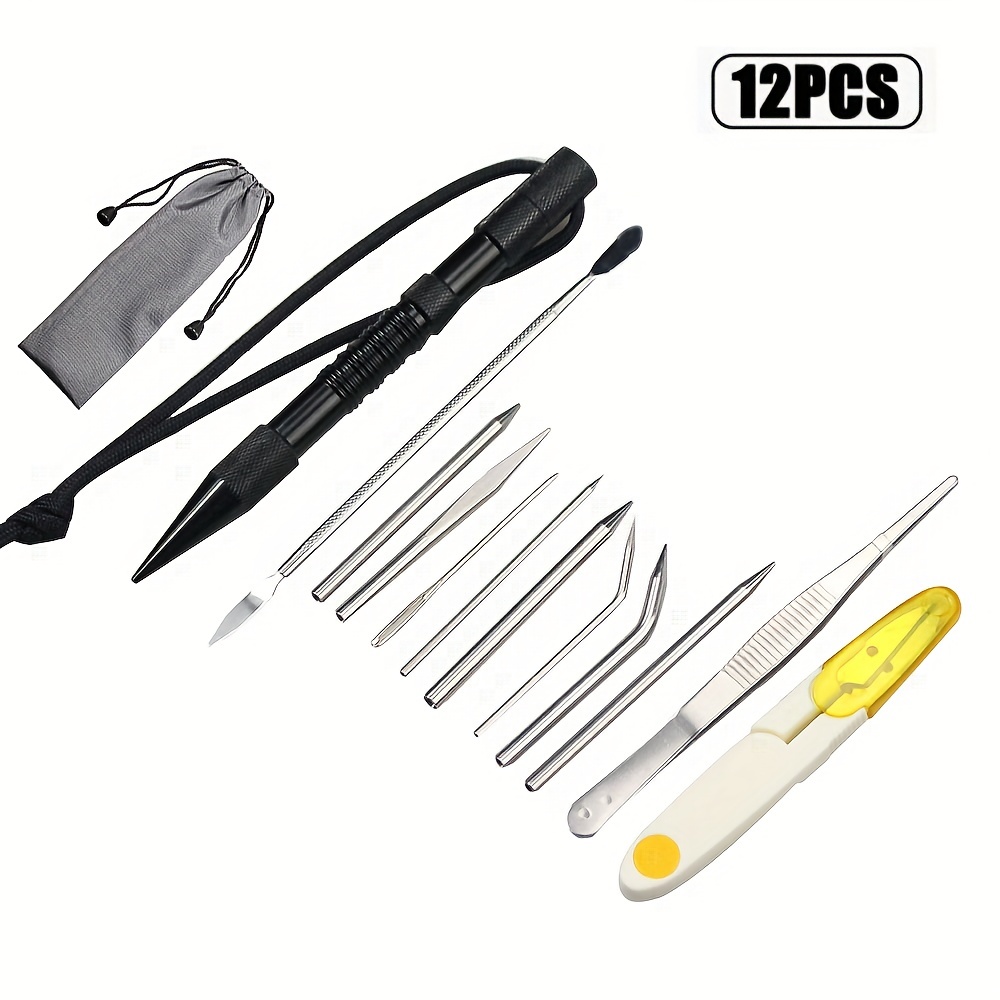 Stainless Steel Paracord Braid Needle Set Perfect For - Temu