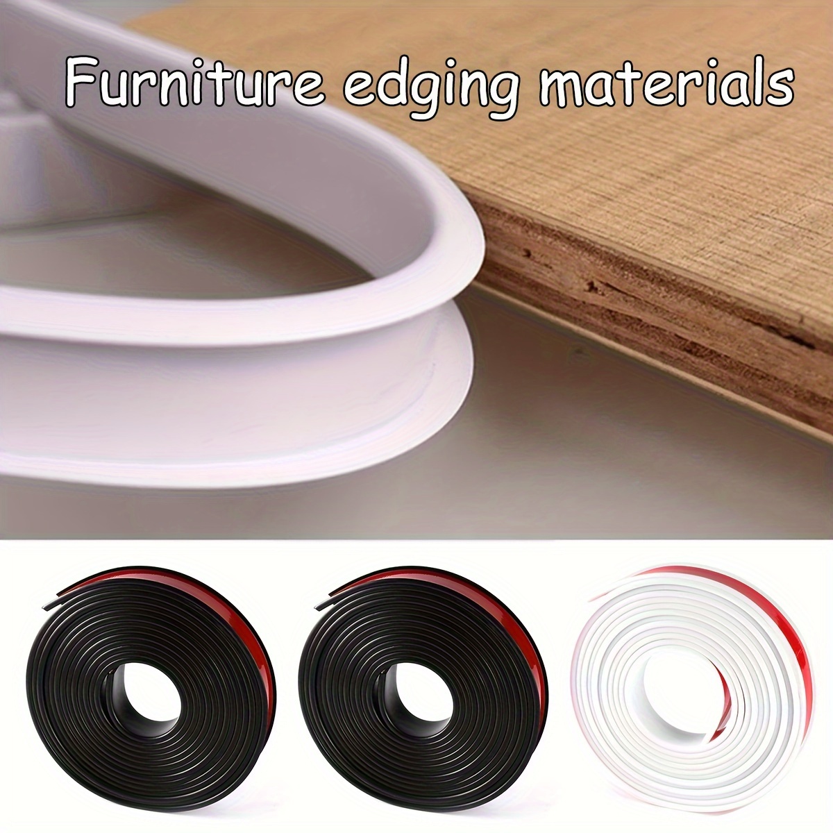 Rubber table store edging