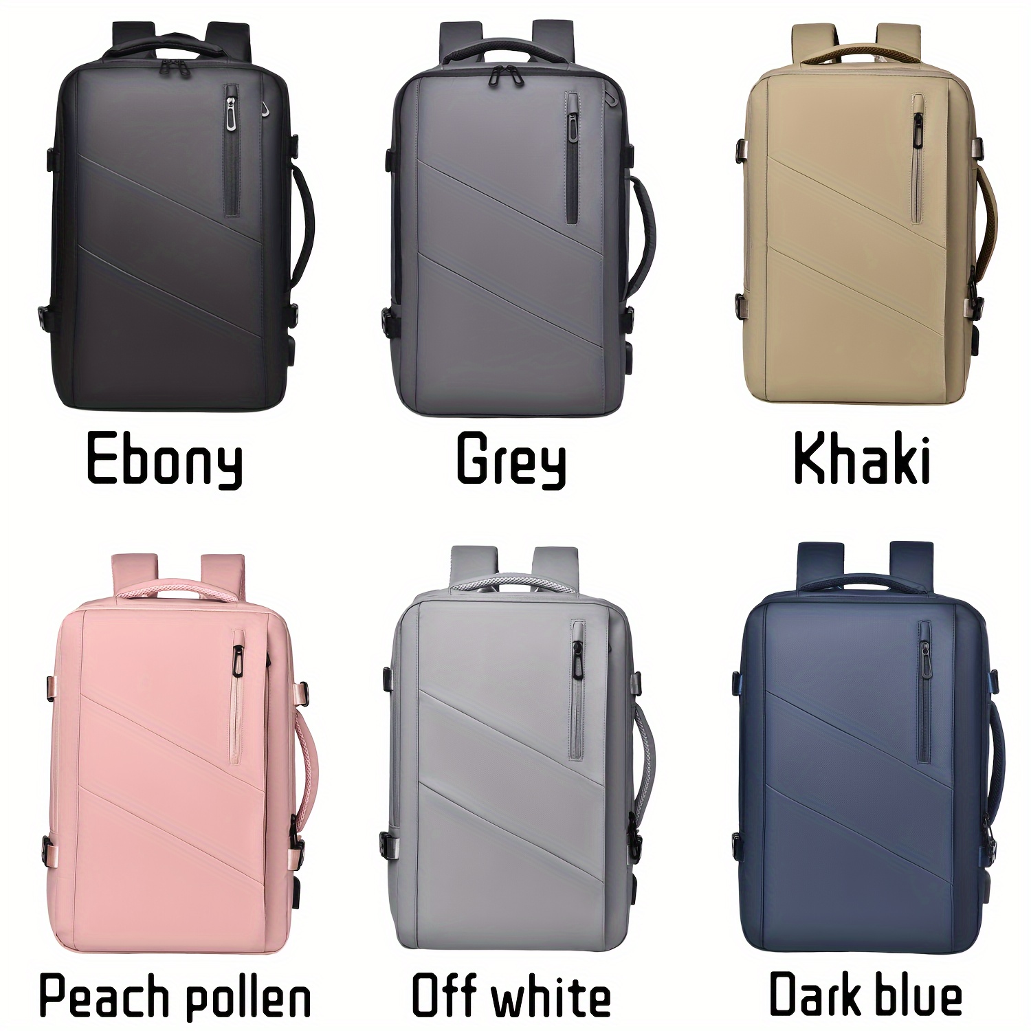 Mochila de viaje multifuncional para aventuras al aire libre, bolso de mano, mochila de senderismo, equipaje con múltiples bolsillos, gran capacidad, diseño simple y elegante, ideal para viajes de negocios o transporte diario