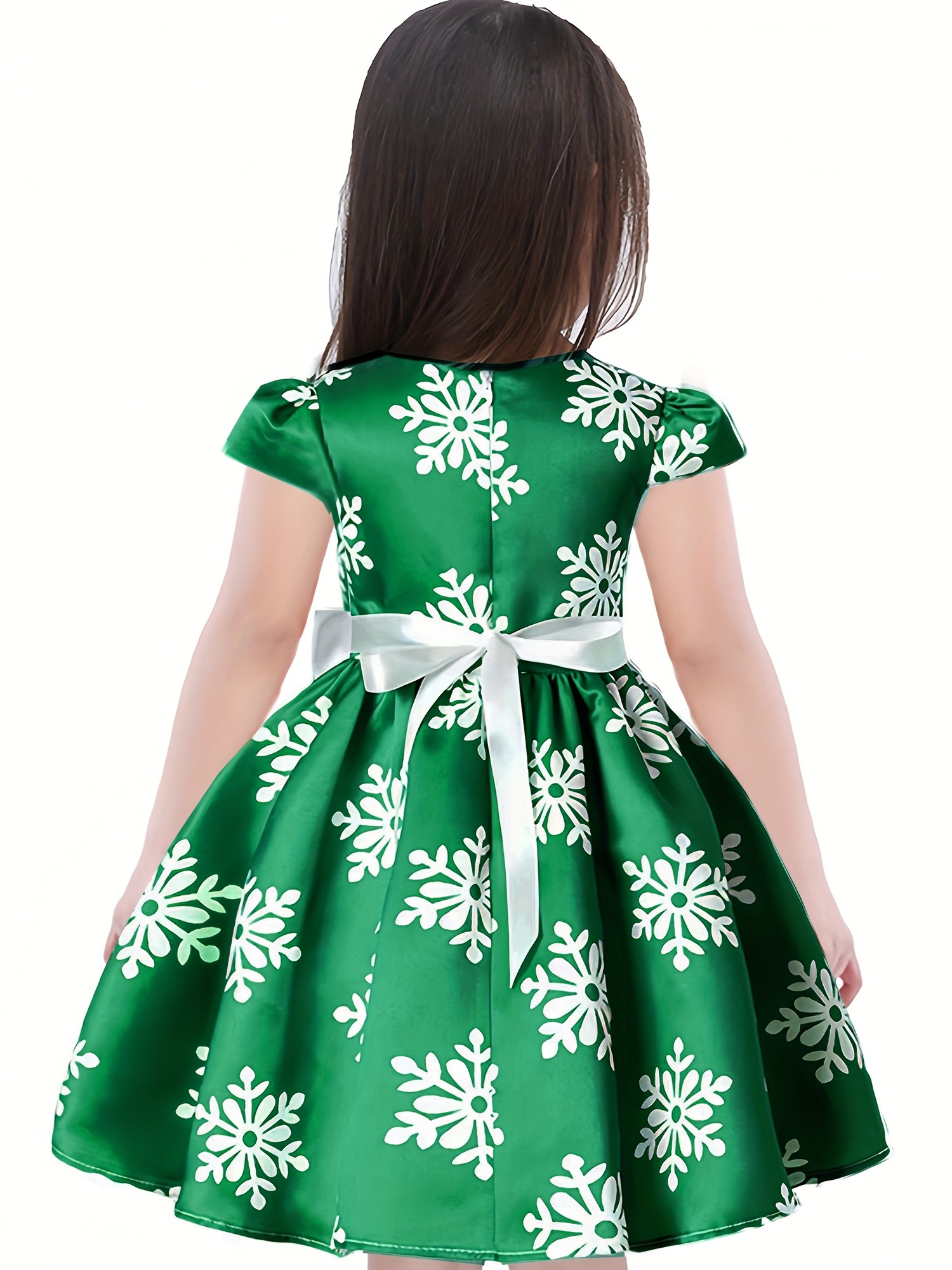 Stylisches, Lässiges Mädchenkleid Mit Langen Ärm Produktbild-Vorschau 6