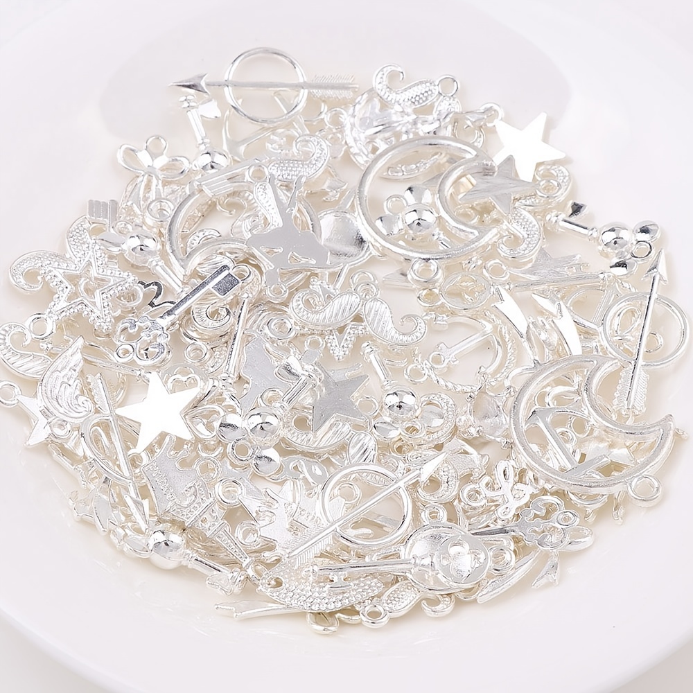 20pcs Set Mixed Style Alloy Pendant Craft Supplies