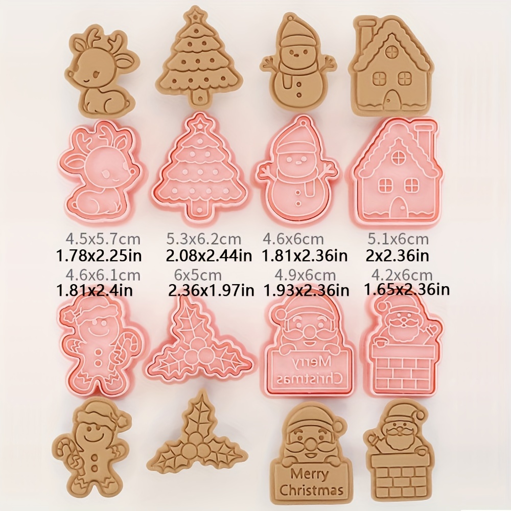 Christmas Clearance Holiday Deals 2023! TUOBARR 4-Piece Set Cookie Fondant  Stampers Sea Animals Cookie Mould DIY Baking Kit Kitchen Baking Supplies 