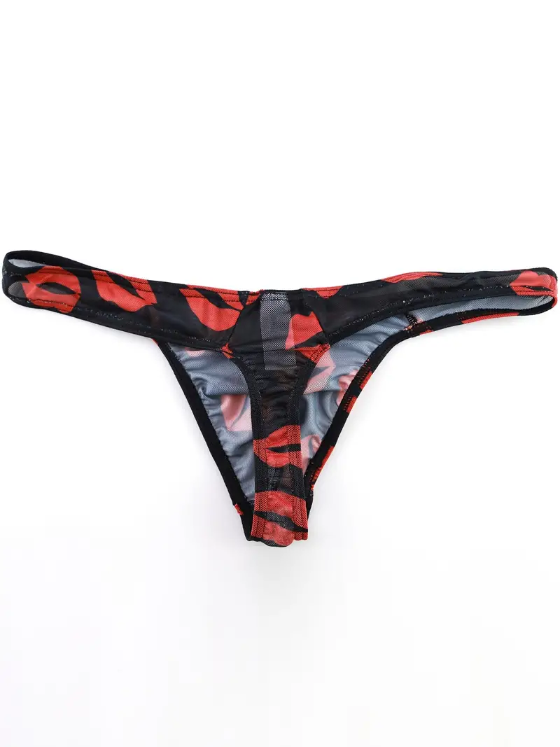 Red Bandana Pattern Women's Underwear Brief Stretch Panties Thong  Underpants : : Clothing, Shoes & Accessories