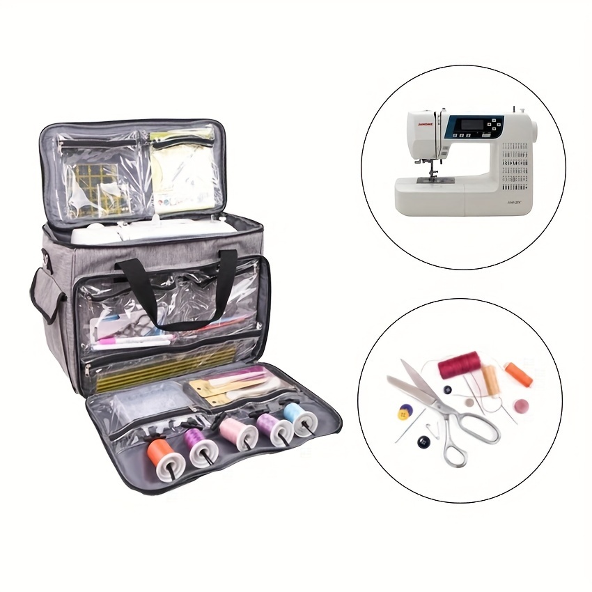 Portable Sewing Machine Storage Bag Travel Luggage Insert - Temu