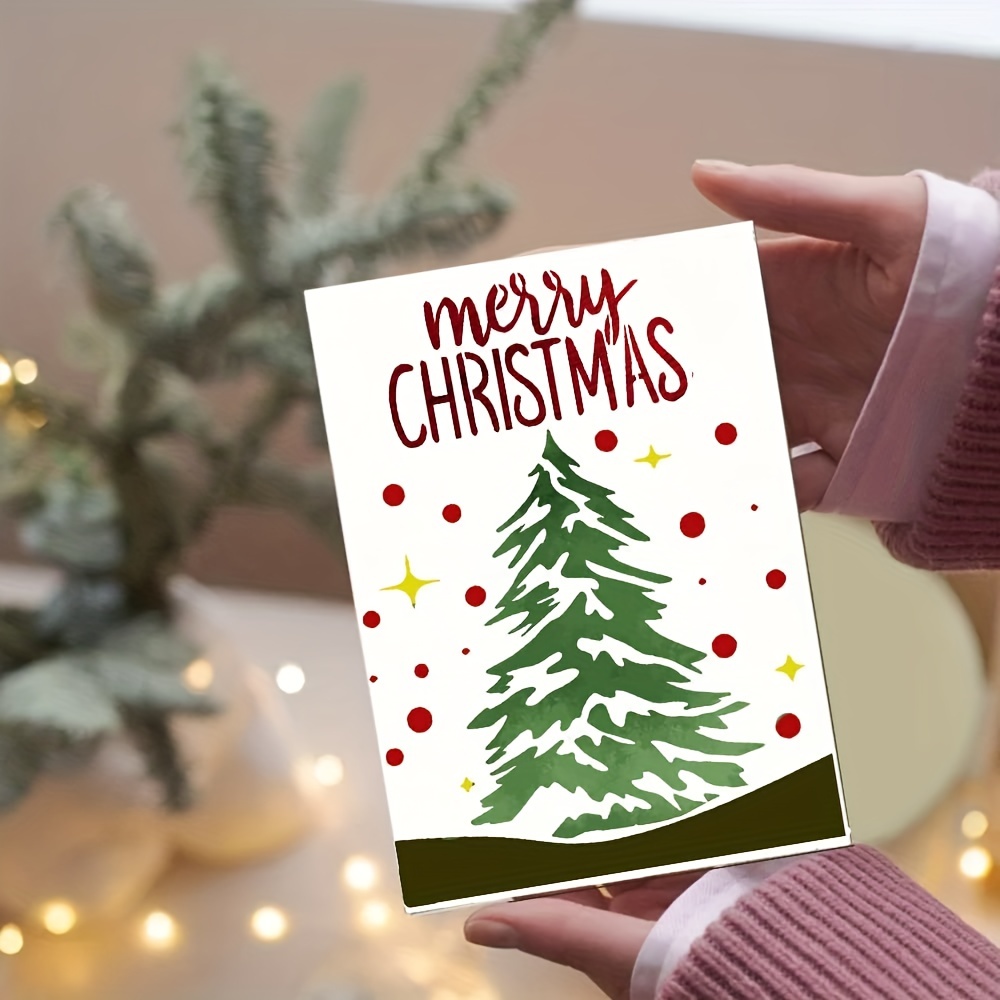 10Pcs Large Christmas Stencils for Painting on Wood, Reusable Merry  Christmas Stencils Christmas Tree Farm Fresh Let It Snow Stencils Templates  for