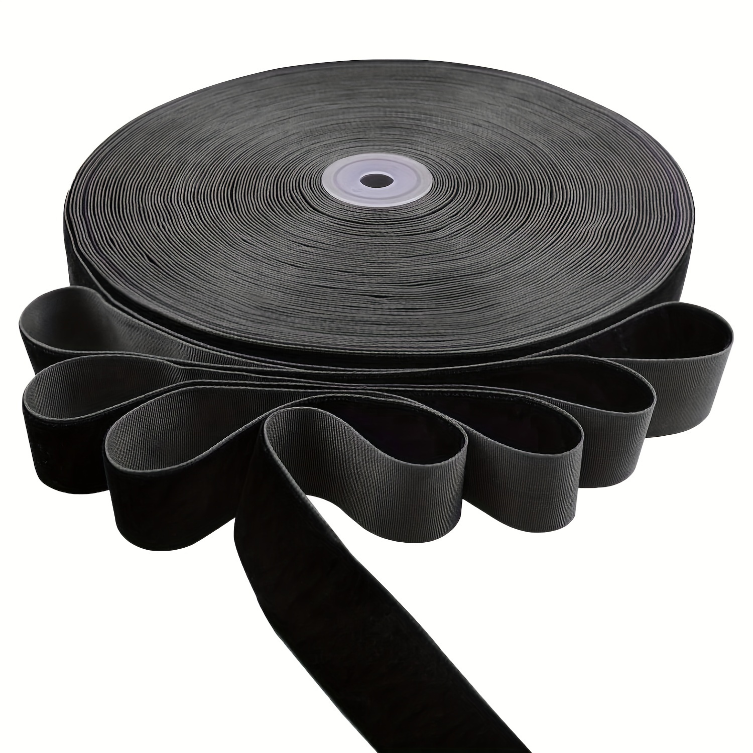 Velvet Ribbon - Black - 1/4 wide