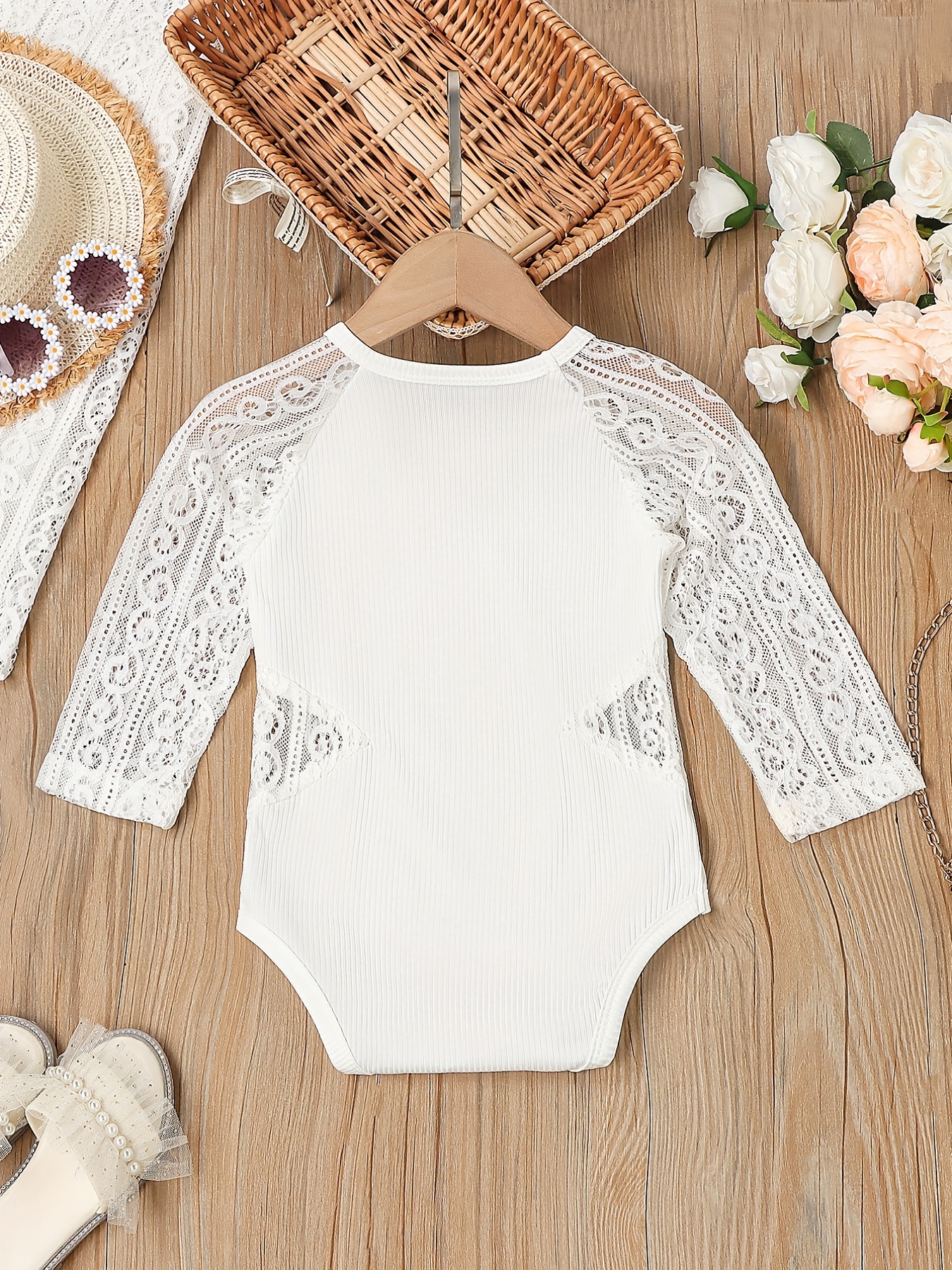 Maternity Lace Bodysuit  Maternity Long Sleeve Bodysuit