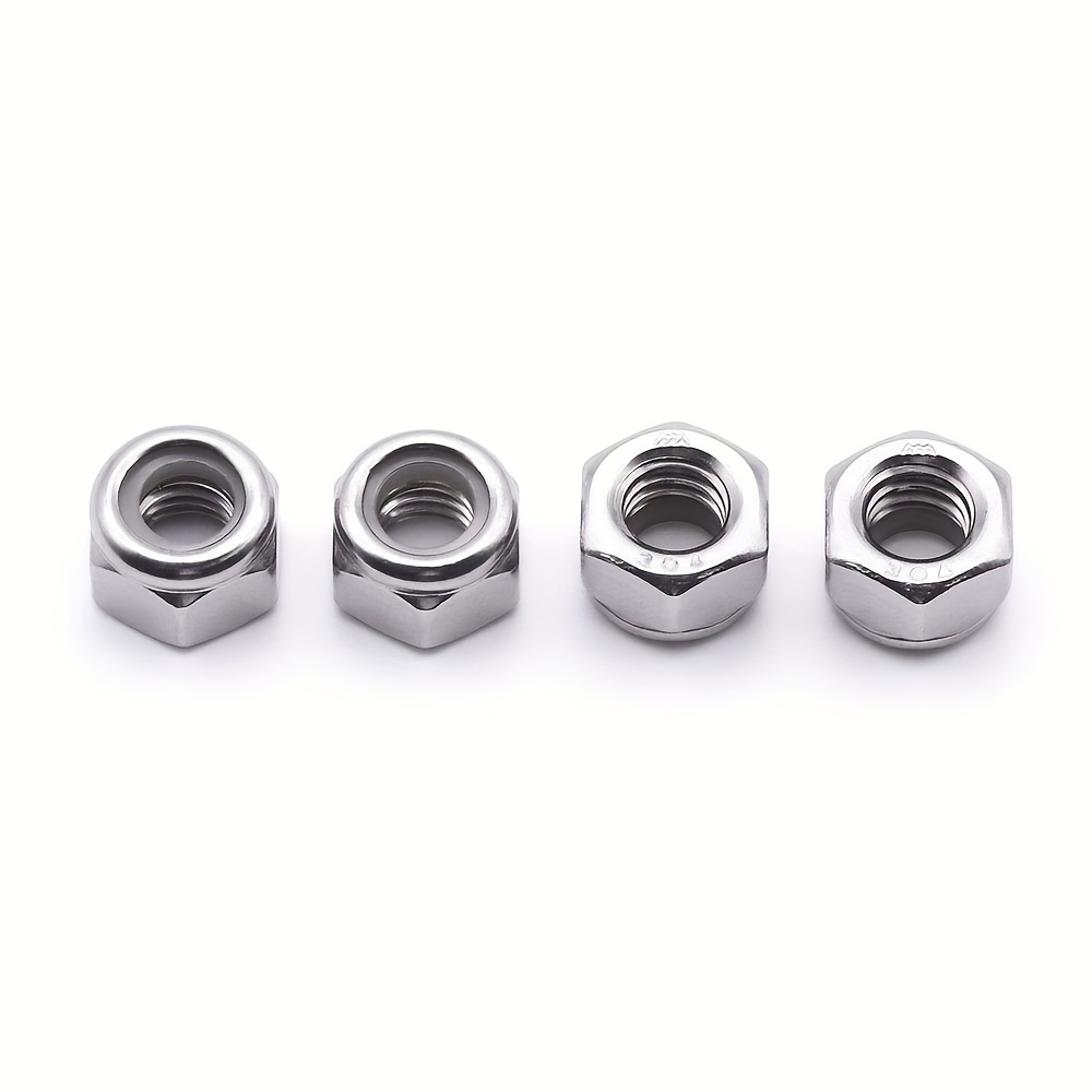 1/2-13 Hex Nuts, Stainless Steel 304 Hex Nut, Bright Finish