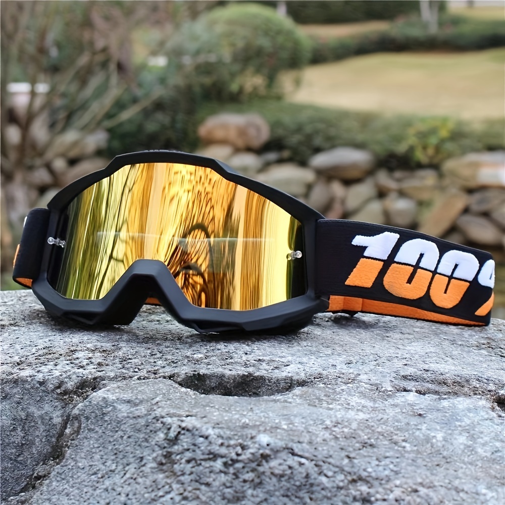  Gafas de motocross para hombre y mujer, gafas de motocicleta,  casco todoterreno : Automotriz