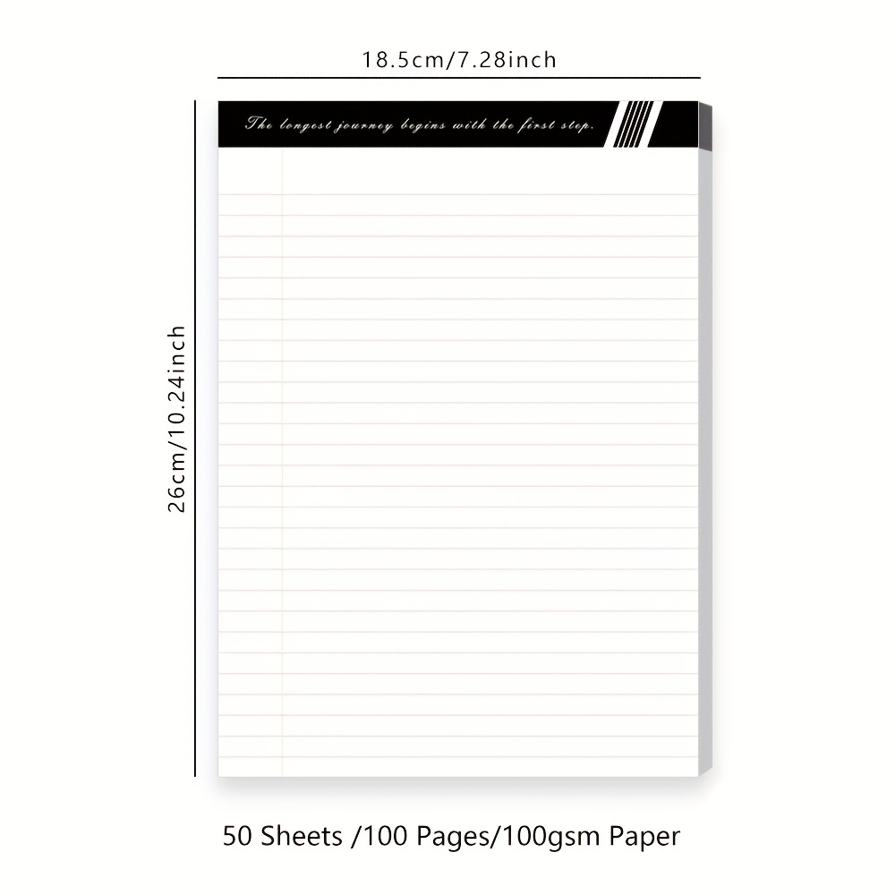 Product Detail - 50-sheet Scratch Pad - 8.5x11