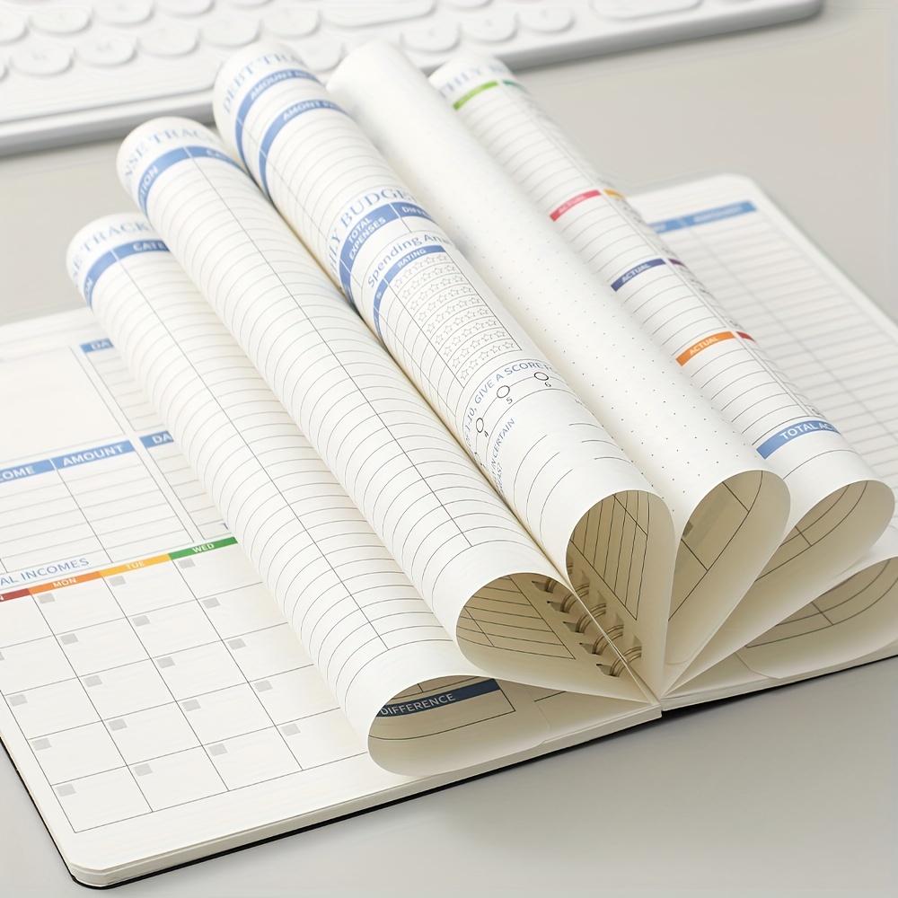 Budget Planner Monthly Bill Organizer Hardcover Budget Book