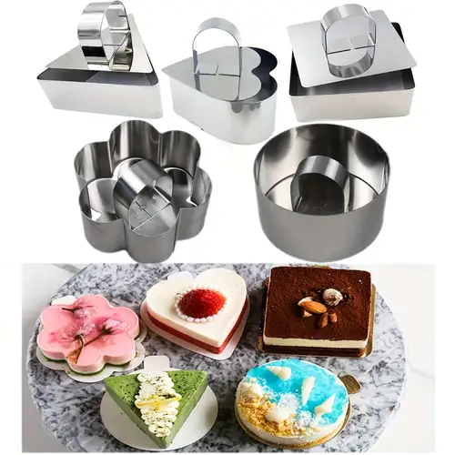 Sushi Mold Set Cake Styling Heart Shaped Sushi Mold Baked Jelly Pudding Cup  Rice Ball Mold