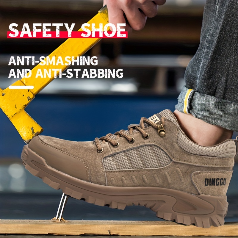 Zapatillas Trabajo Unisexos, Zapatos Seguridad Hombres Punta Acero Prueba  Perforaciones, Calzado Indestructible Moda - Calzado Hombre - Temu