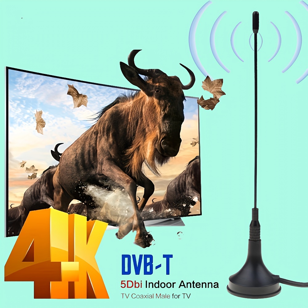 Amplificador Señal Tv Digital 25 Db Antena Tv Inteligente Hd Fácil Instalar  Mejor Señal - Hogar Inteligente - Temu Chile