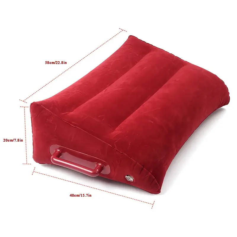 Inflatable Pillow Air Cushion Sex Aid Pillow Couple Aid Wedge Pillow  Triangle
