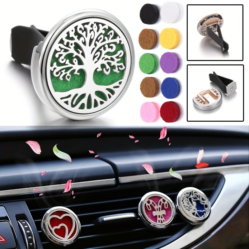 Car Aromatherapy Diffuser Locket Car Clip Perfume Essential - Temu
