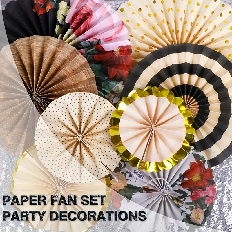 Paper Fan Garland