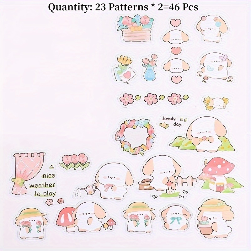 New Little Twin Stars Diary Planner Book Scrap Decoration Decor Stickers Sanrio