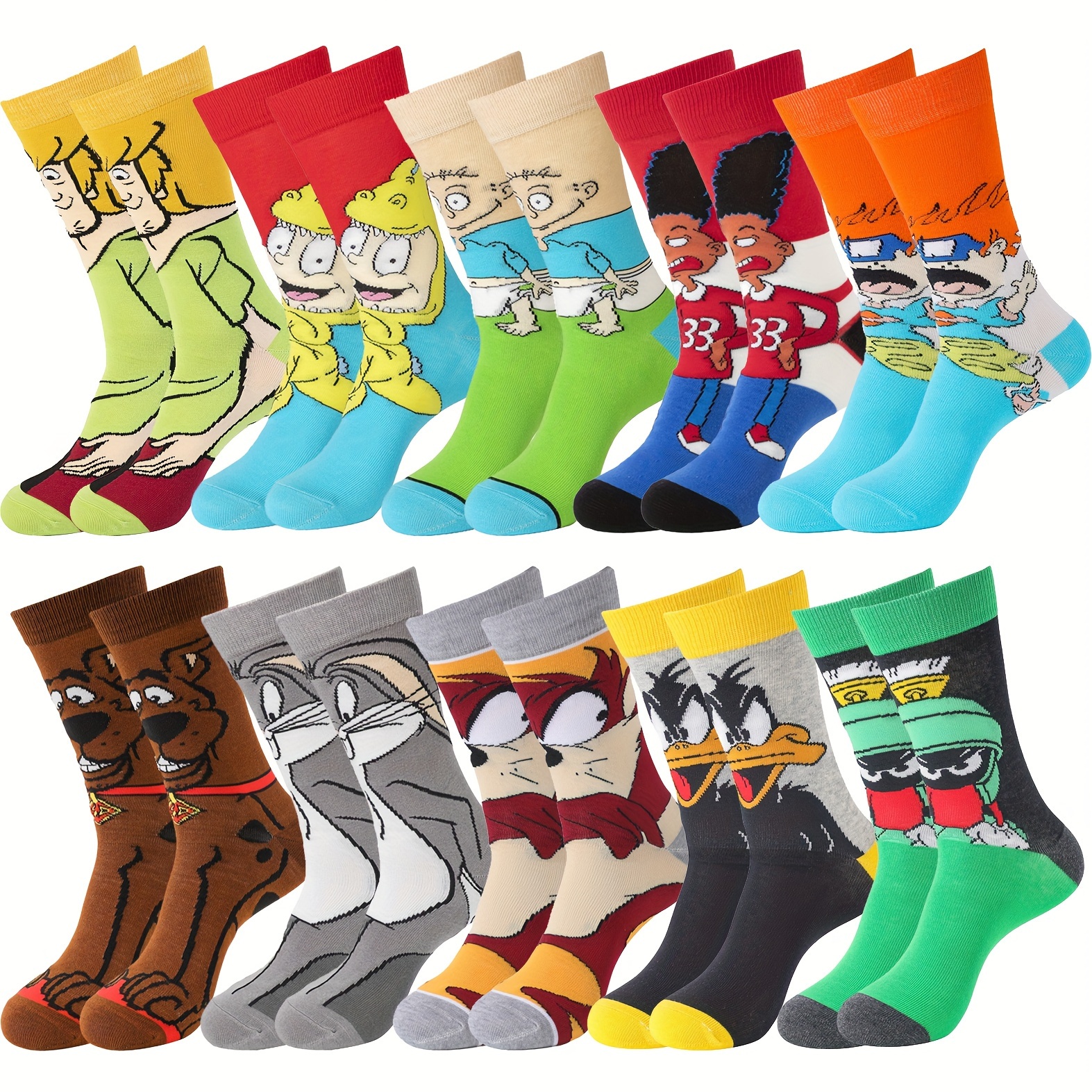Animation Character Cartoon Series Collection Women's Original Socks