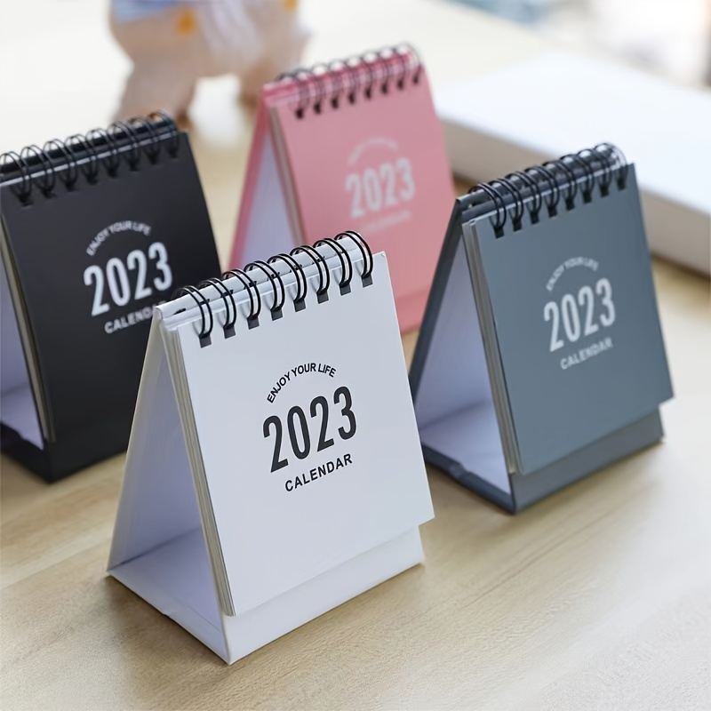 8 Pcs 2022-2023 Mini Petit Calendrier de Bureau, Septembre 2022