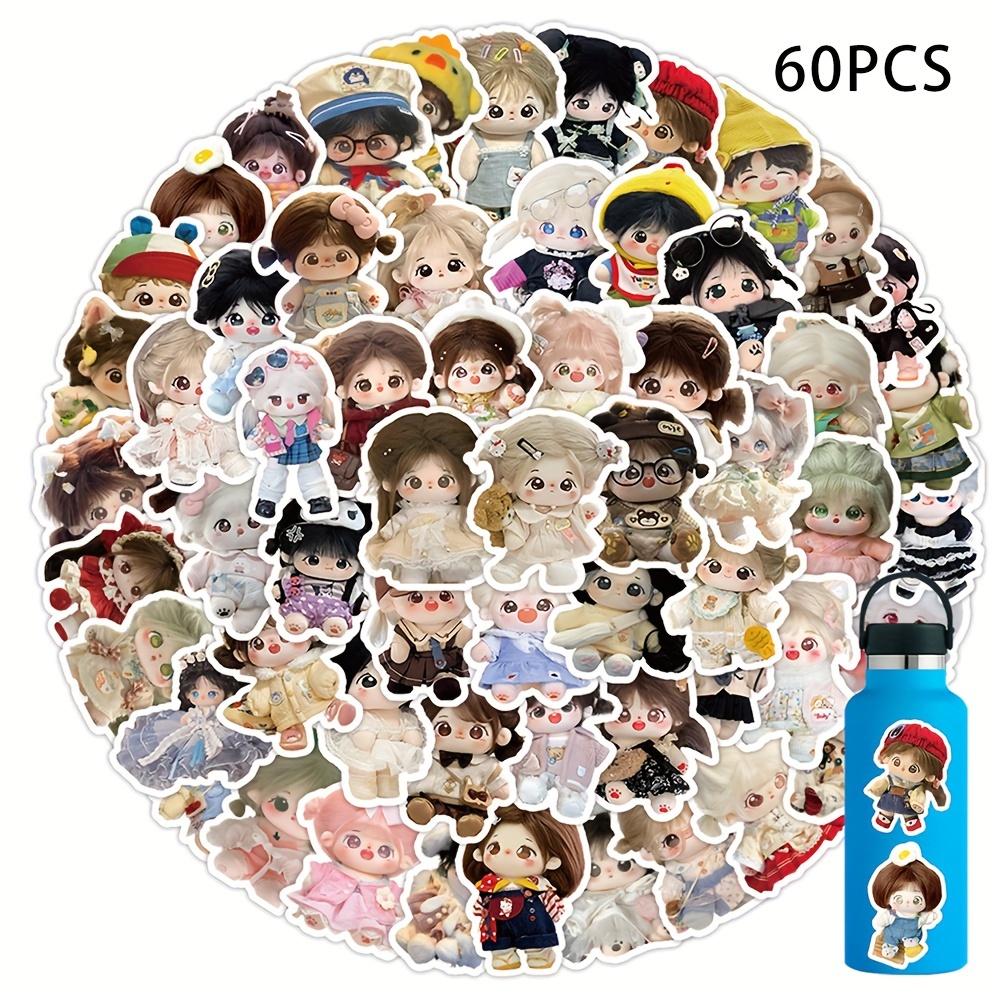 Anime Stickers Anime Cartoon Stickers For Laptop Notebook - Temu