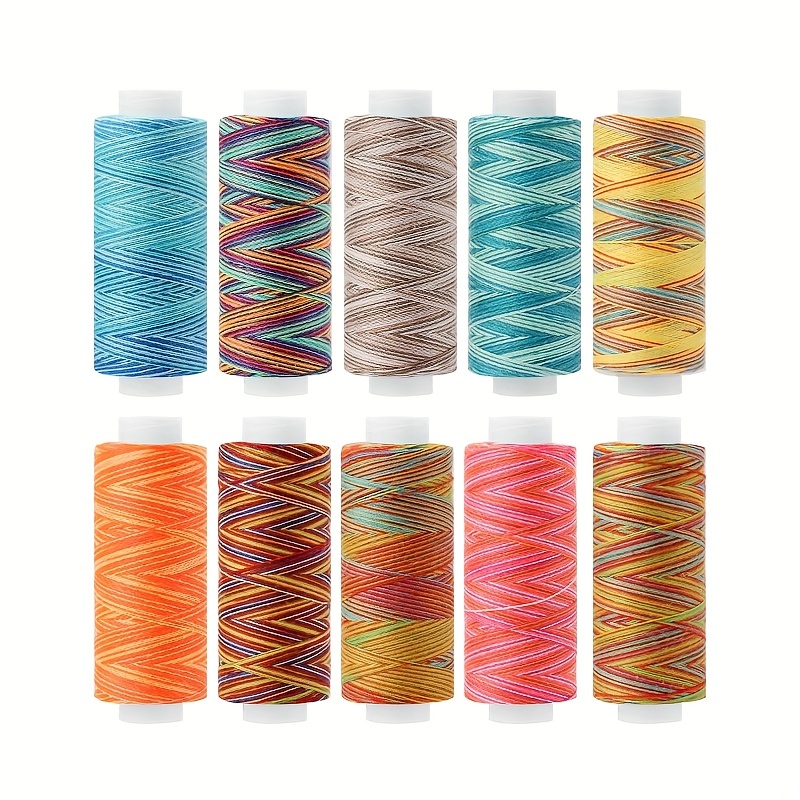 

300 Yards 10-color Set Diy Handmade Cross Stitch 402 Sewing Thread Colorful Thread Sewing Thread Household
