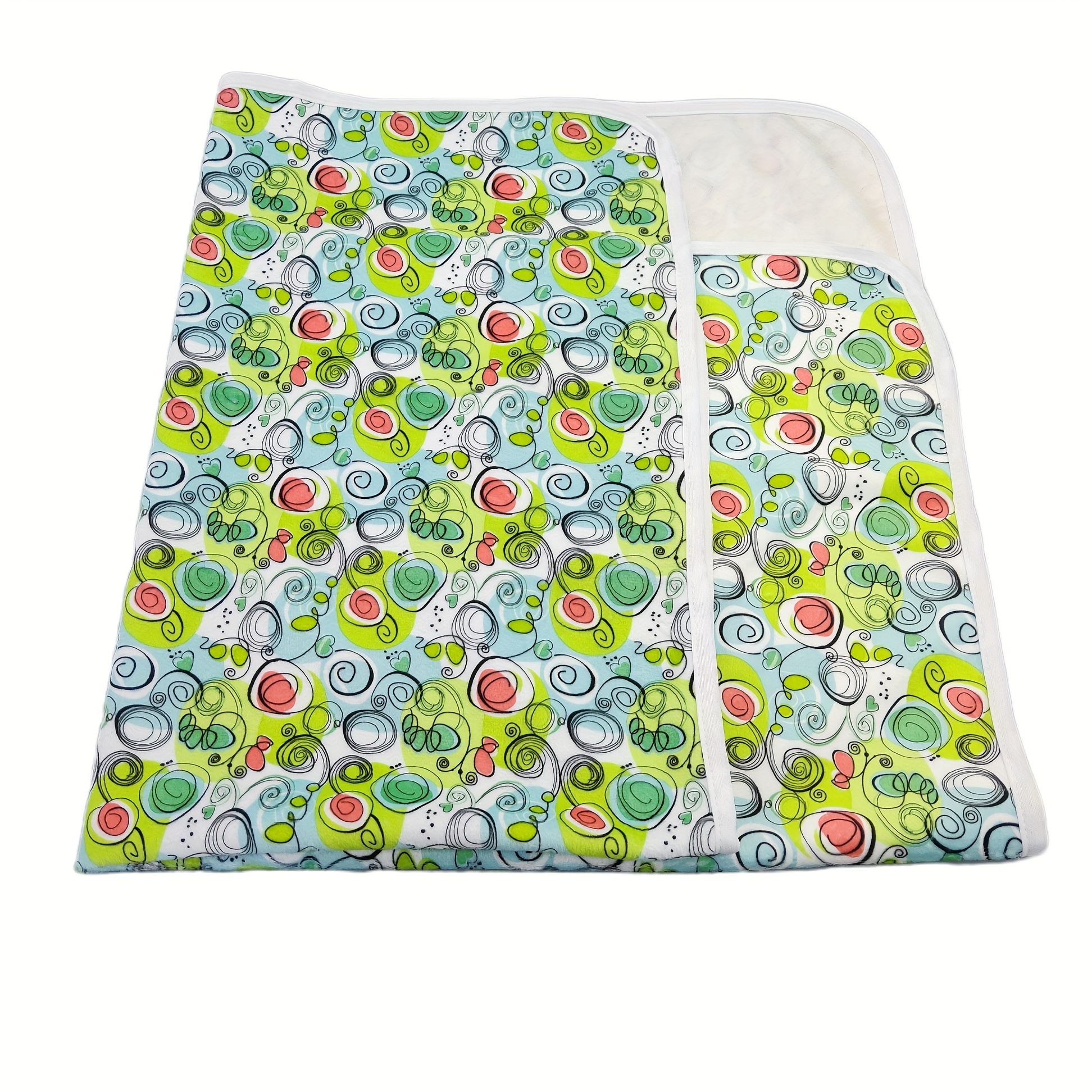 2pcs Waterproof Changing Mat Reusable Baby Cartoon Nappy Urine Pads 30*45  CM