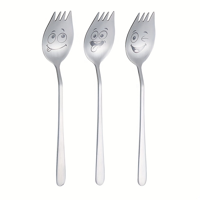 Smirly Stainless Steel Utensil Set in Black