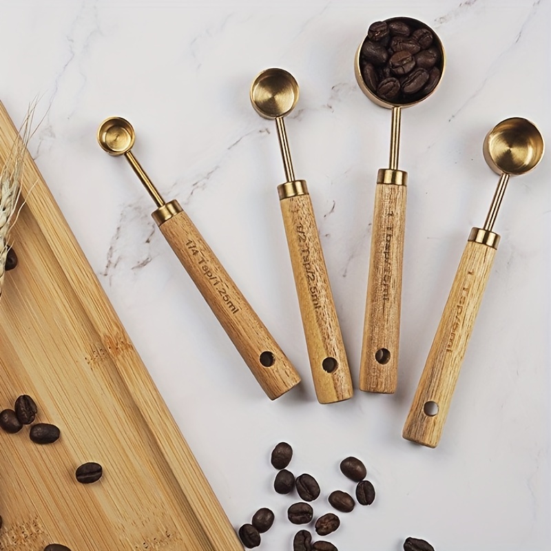 Acacia Wood Measuring Spoons Set - Stainless Steel Spoons For Dry And  Liquid Ingredients - Kitchen Gadgets For Accurate Measurements - Perfect  For Baking, Cooking, And Measuring Dry Ingredients - Temu United Arab  Emirates