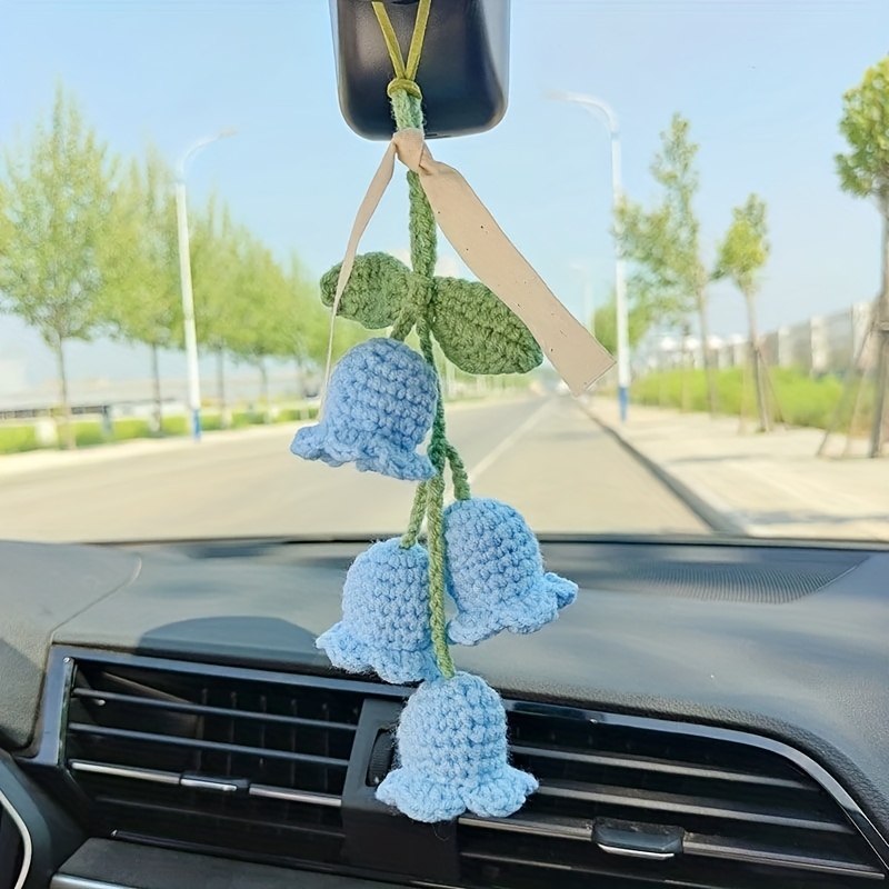 Homemade Fathers Day Gifts: Beaded Rear-View Mirror Charm