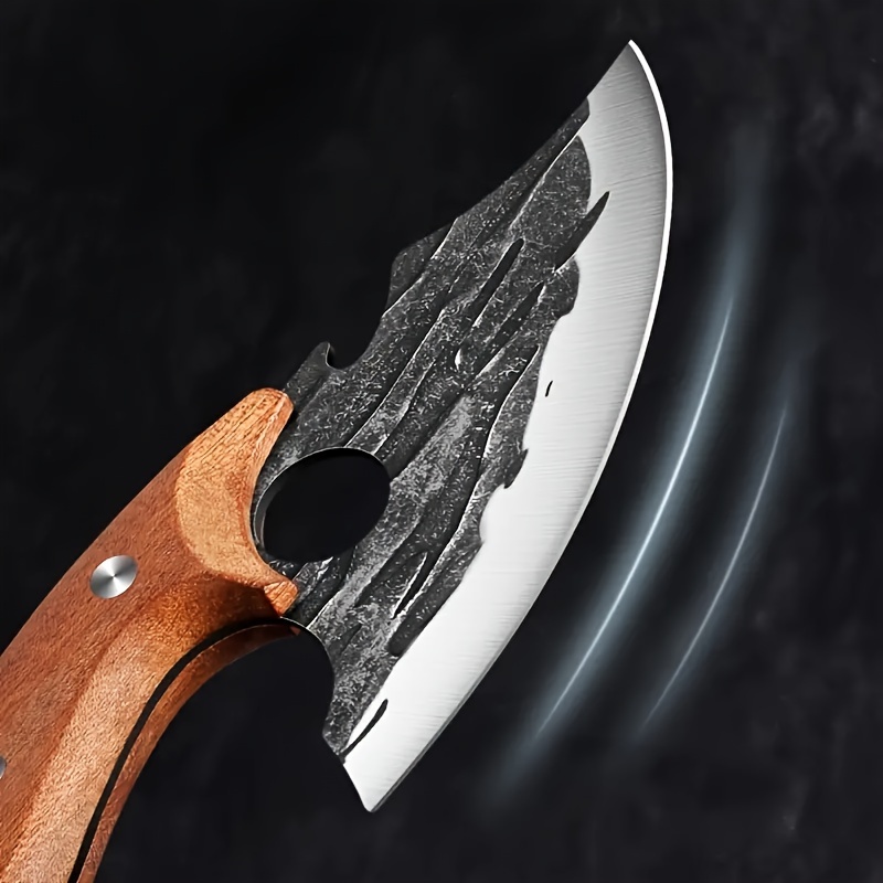 MAD SHARK Meat Cleaver Heavy Duty Bone Chopper 7.5 Inch Butcher Knife for  Meat Cutting, Axe Bone Cutting Knife Bone Breaker, Essential for Home