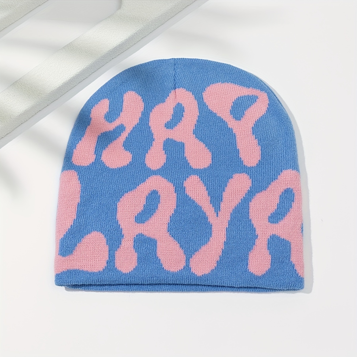 Y2K Hip Hop Candy Knitted Beanie Hat