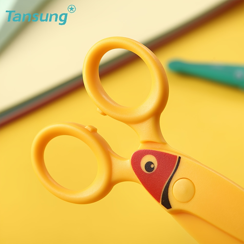 1pc Kids' Safety Scissors For Paper Cutting, Diy Crafts, Etc.