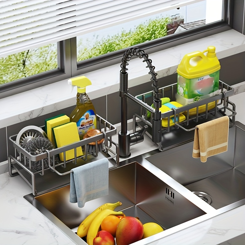 1pc Organizador Fregadero Multi funcional Cocina Organizador - Temu Chile