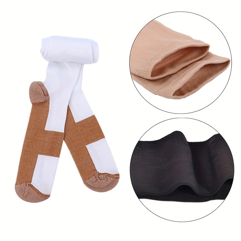 Outdoor Sports Nylon 20mmg 30mmg Compression Calf Socks for Nurses