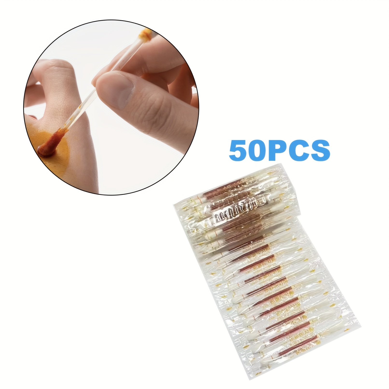 100 Disposable Iodophor Swabs Outdoor Supplies Medical Cotton Swabs Iodine  Individually Packaged Cotton Swabs Iodine Swabs for Nose Care (Brown 100) :  : Health & Personal Care