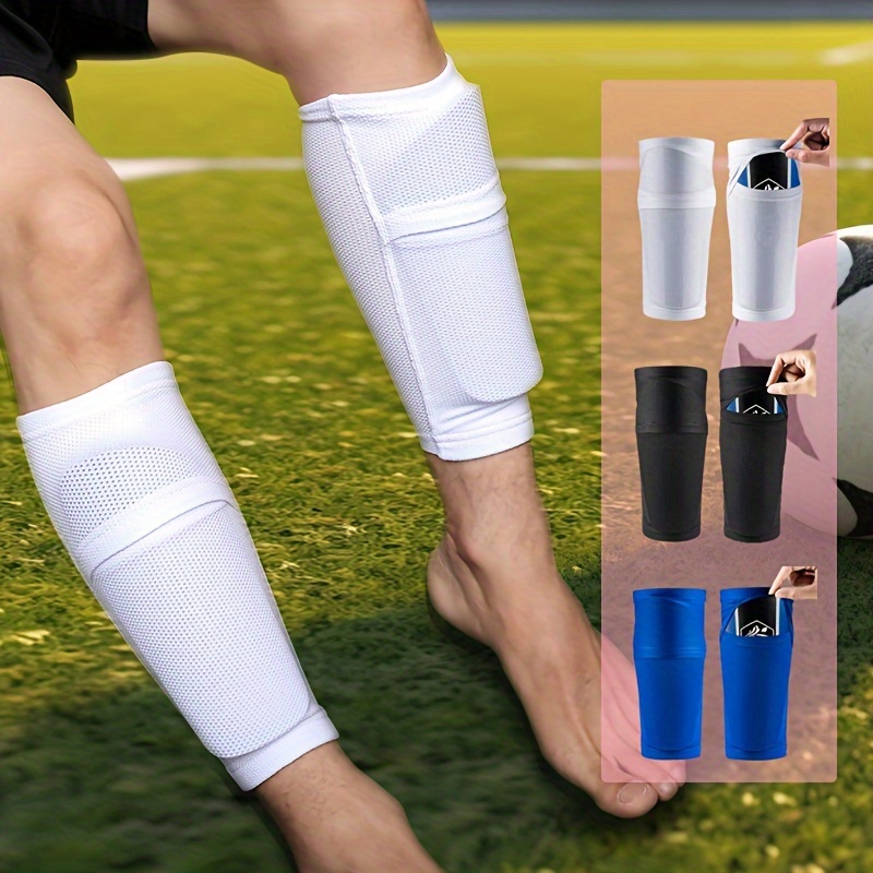 Premium Soccer Leg Sleeves Calf Support Protects Impact - Temu