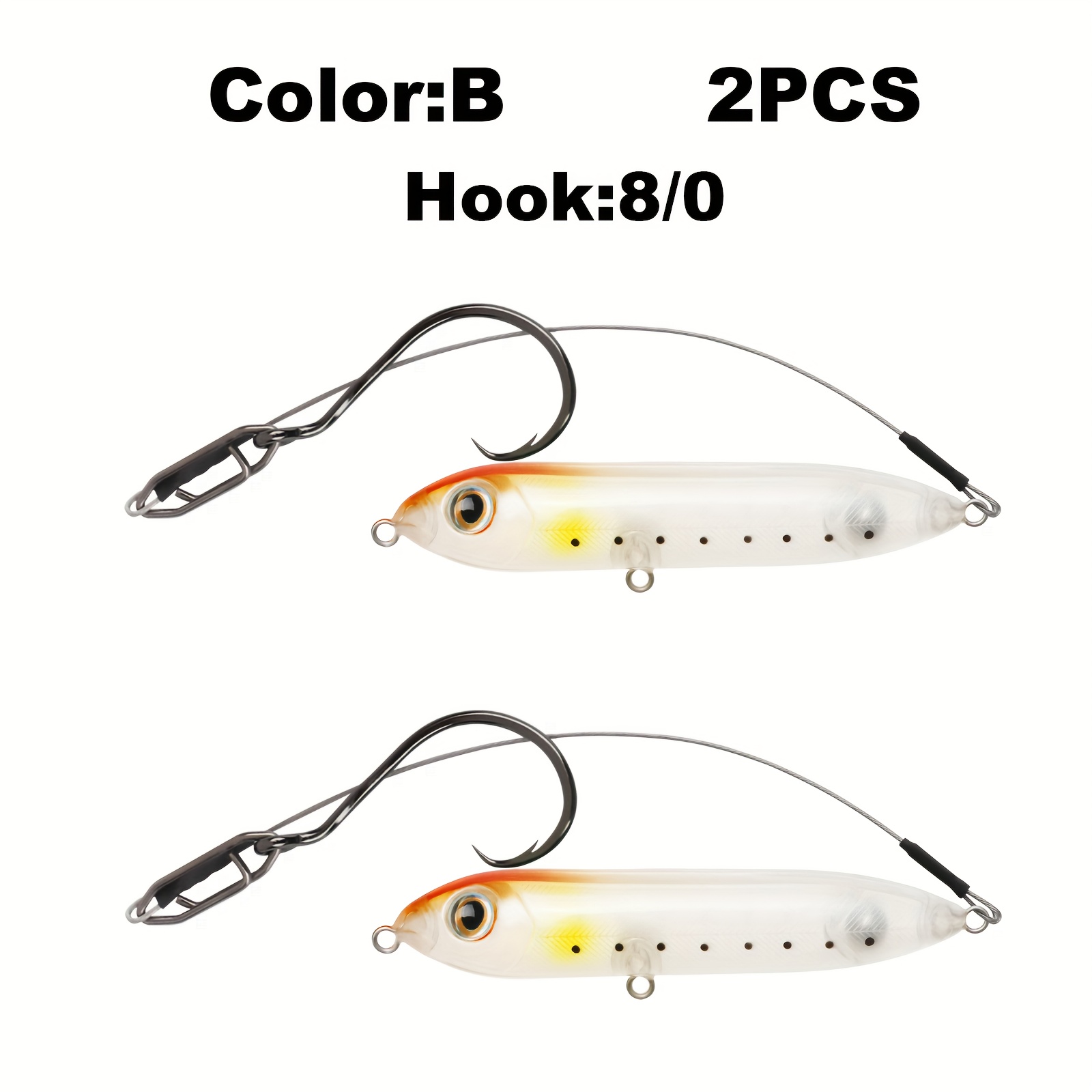 Fishing Lures Bait Rig Clear Visible Umbrella Fishing Rig Set High  Definition Sea Water Body Detail for Catfish