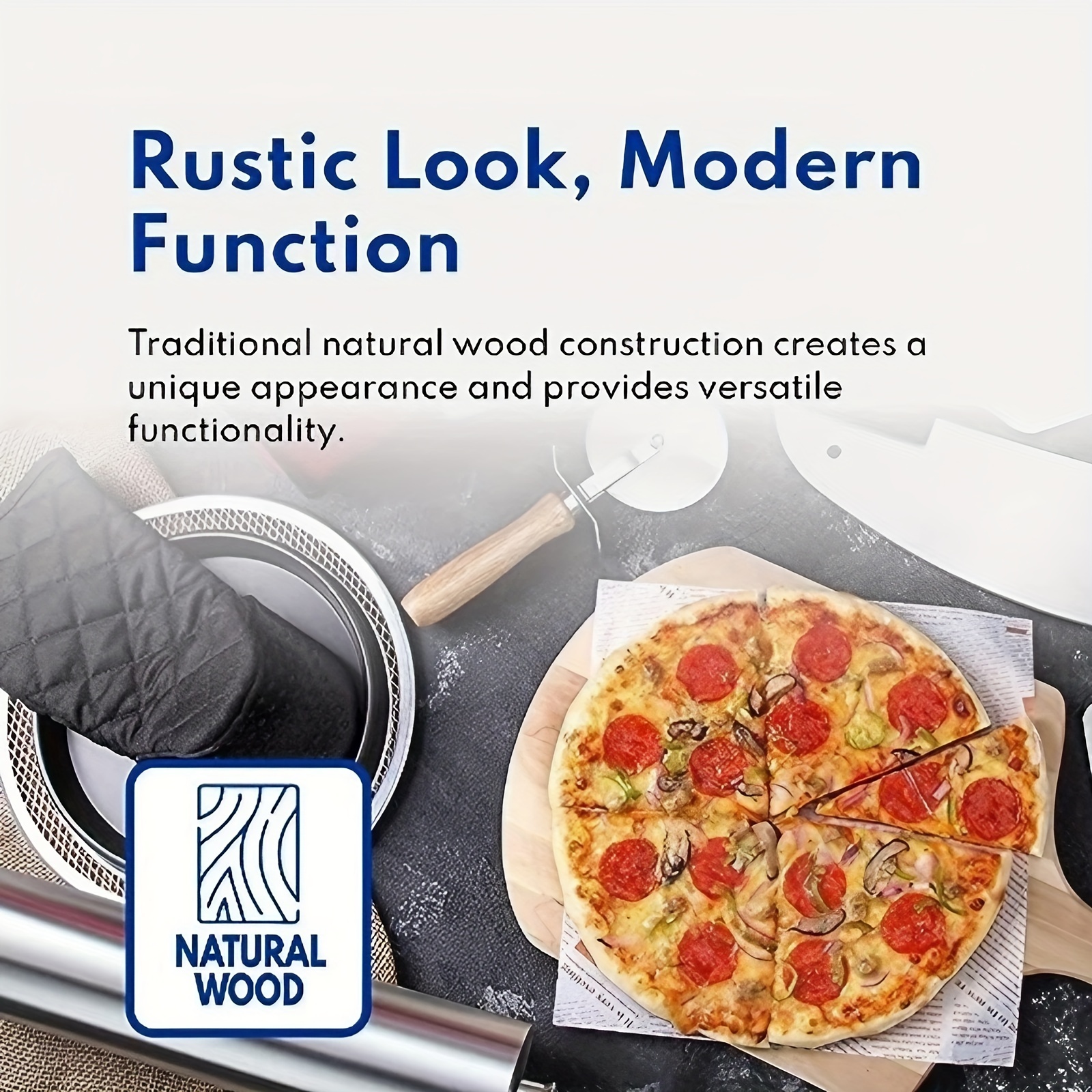 Pala pizza in legno cm 40x60 - eBuò megastore
