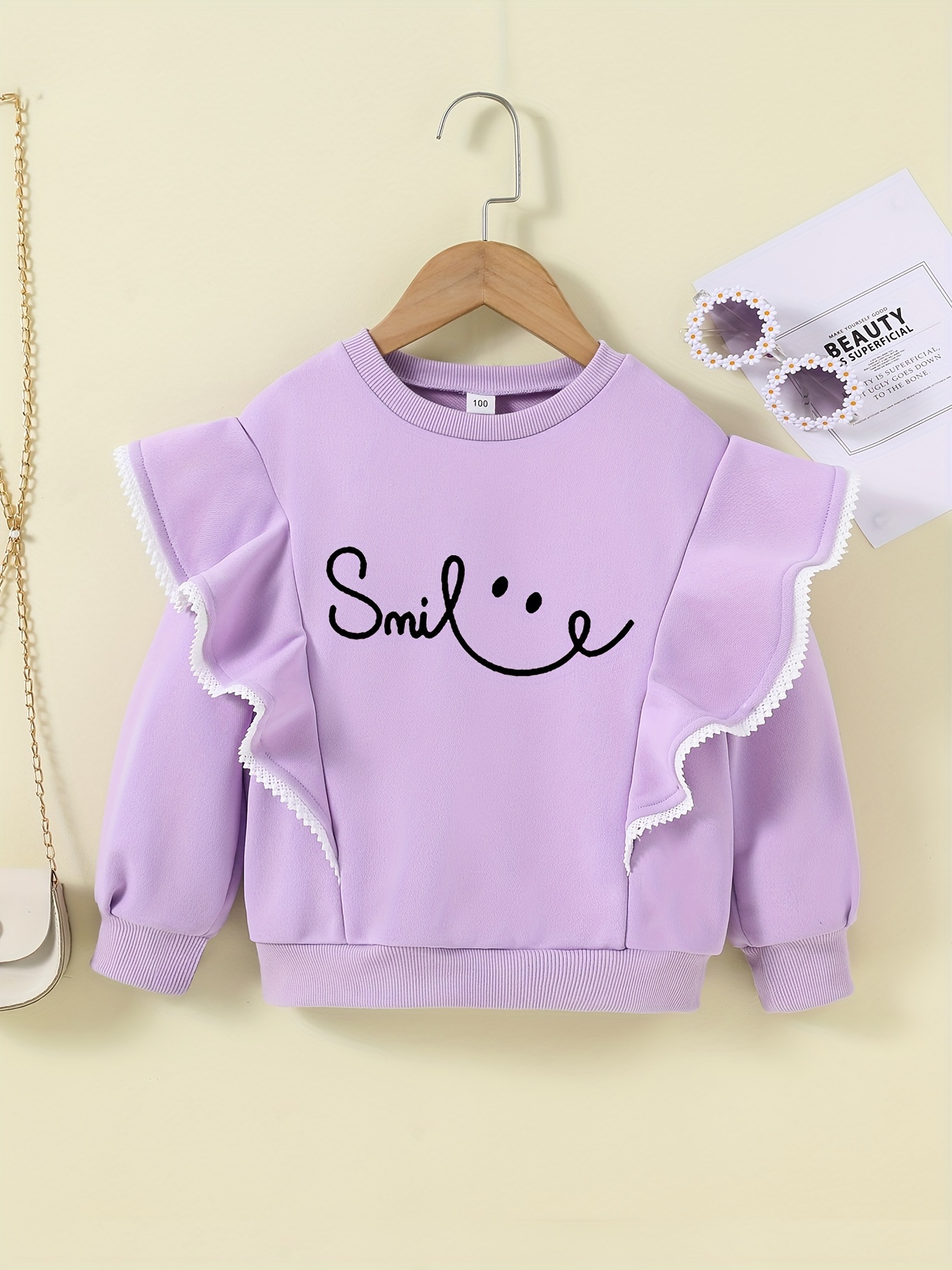 Kids Pullover Cutie Wolf Cartoon Design Casual Maglione Tops Per Bambine /  Bambini, Idea Regalo Di Natale - Temu Italy