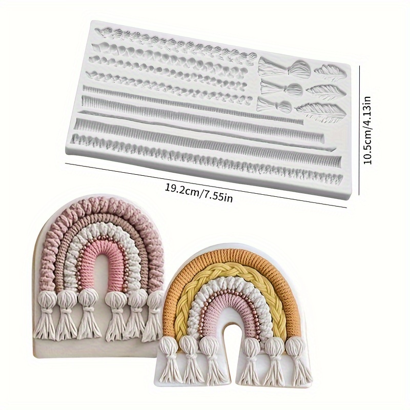 Tassel Strings Fondant Mold 3d Silicone Mold Candy Mold - Temu Australia