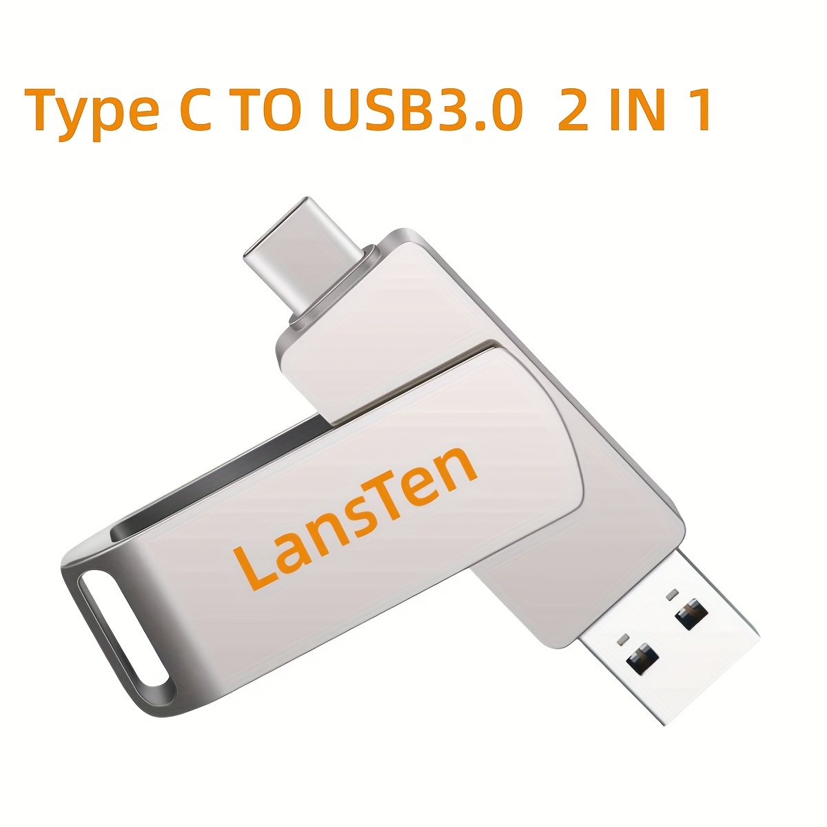 Clé USB C 256 Go 2 En 1 OTG USB 3.0 Clé USB Type-C 128 Go – Clé USB Haute  Vitesse Pour Téléphones Android, PC, Tablettes, , MacBook USB-C - Temu  Belgium