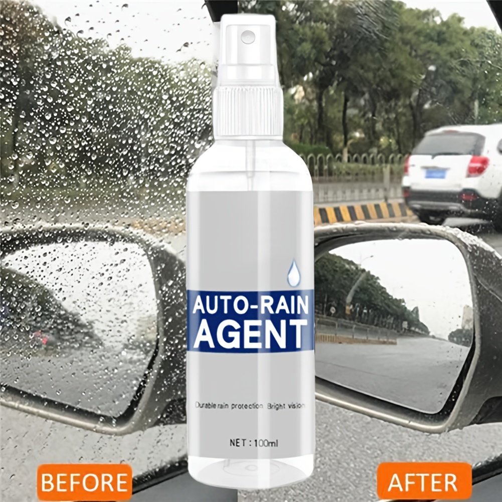 Nettoyant anti-pluie pour voiture, agent anti-buée, dissolvant de