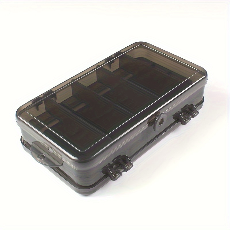 Plastic Fishing Lure Storage Box 2 sided Fishing Tackle - Temu