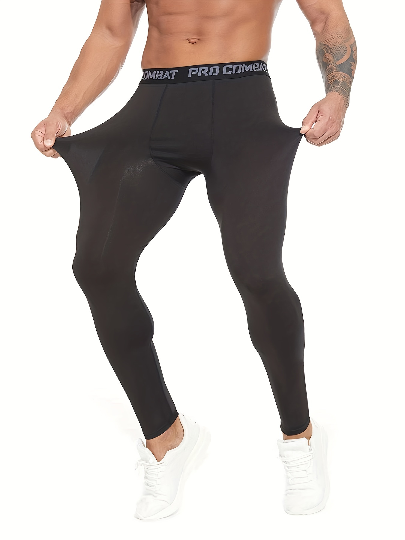 HSSDH Pantalones de compresión para hombre mallas de compresión para hombre  mallas de capa base atlética leggings para correr baloncesto – Yaxa Costa  Rica
